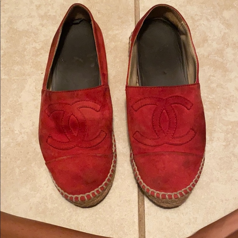 Suede espadrilles